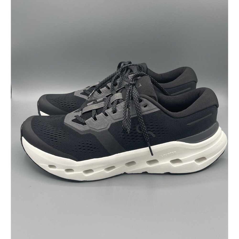 ON CLOUD Cloudrunner 3 Running Shoes Sneakers Black Ivory - Men’s Size 10 - NWOB